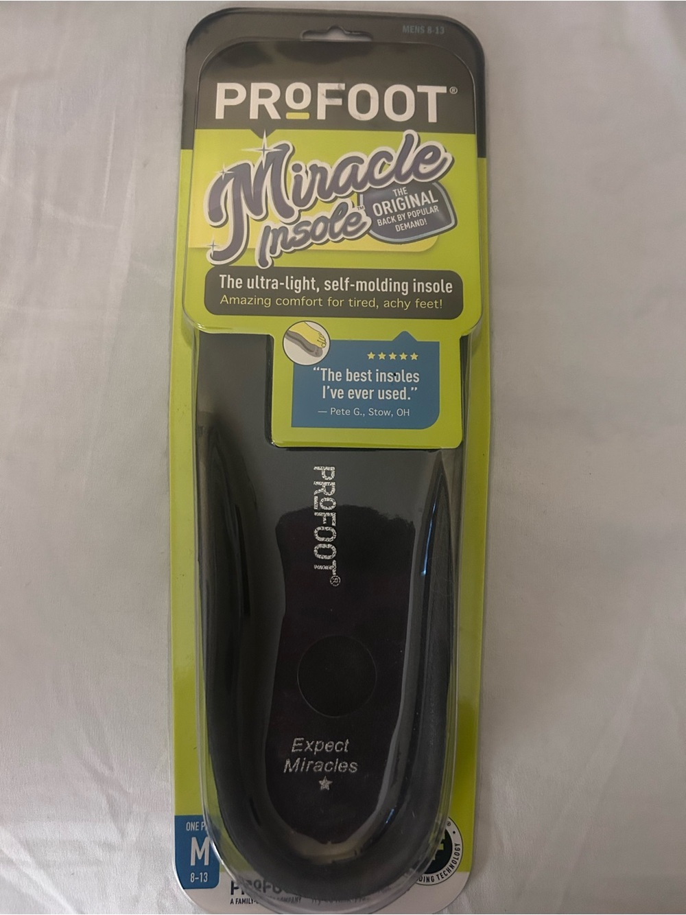 PROFOOT Miracle Insole - Black